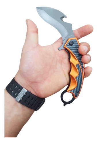 Karambit Canivete Cs Go Color Afiadas Tático Inox