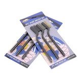 Set Cepillo Limpia Contactos Anti Estatico 3pc Wire Brush