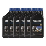 Aceite Yamalube Náutico Pack X6 Litros Para Motor 2 Tiempos