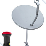 Antena Digital Chapa Parabólica 60cm Ku  + Lnb