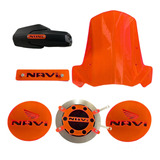 Kit 5pzs De Accesorios Acrilico Para Honda Navi Vicera Larga