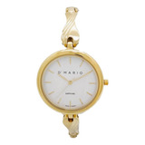 Reloj Dmario Fg1606 Mujer Cristal Zafiro 100% Original 