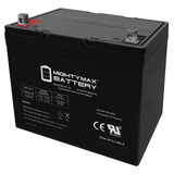 Mighty Max Battery Ml75-12 - Terminal De Tuerca Y Perno (nb)
