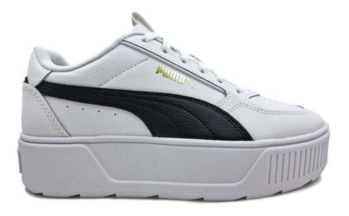 Tenis Puma Karmen Rebelle Para Mujer 38842002 Color Blanco