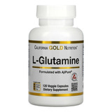 Suplemento En Cápsulas Con Sabor A L-glutamina L-glutamina L-glutamina L-glutamina De California Gold Nutrition, 120 Cápsulas