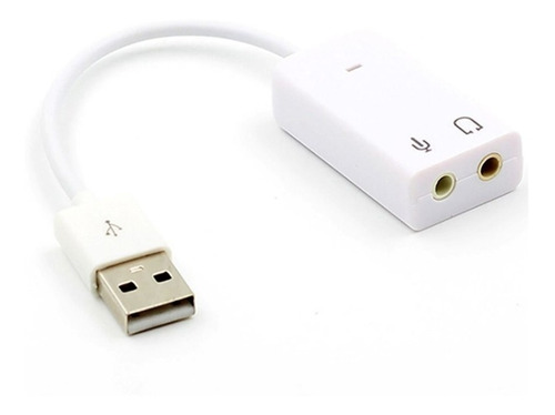 Tarjeta De Sonido Usb Externa Virtual 7.1 Audio  Microfono