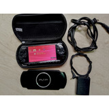 Sony Psp-3000 Slim + Juegos + Estuche Y Cargador Original