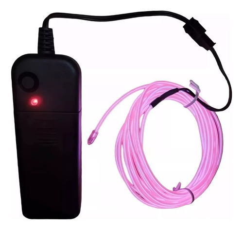 Rollo Cable Hilo Flexible Led Unicolor Controlador Color 