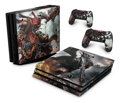 Skin Para Ps4 Pro Adesivo - Modelo 011