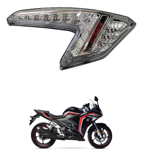 Faro Led Tanque Gilera Prova 250 Original Ruta 3 Motos