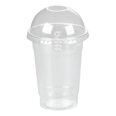 Vaso Tapa Domo Frappe 16 Oz Desechable Bebidas 100 Unidades Color Transparente | MercadoLibre