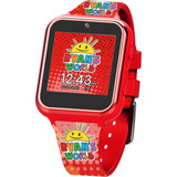 Reloj Inteligente P/niños Accutime Interactivo - Rojo