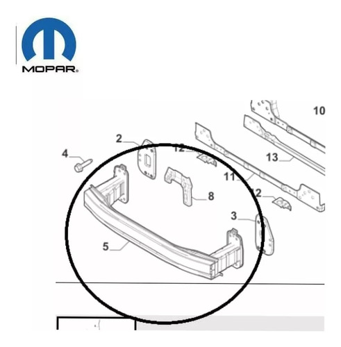 Absorbedor Delantero Jeep Compass Commander Original Foto 3