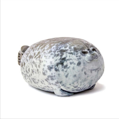 Peluche Almohada Foca Realista Para Niños Gris | Envío gratis