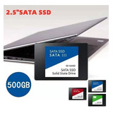 Disco Duro De Estado Sólido Sata 3 Ssd De 2,5 Pulgadas, 500