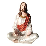 Jesús Sentado Meditando Sabiduría Decoración Hogar  Jesuscri