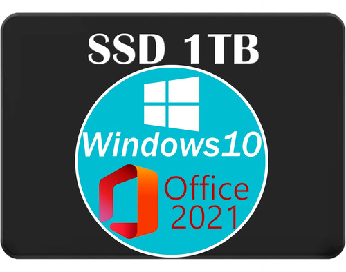 Ssd 1tb Com Sistema Operacional Windows 10 E Pacote Office Instalado