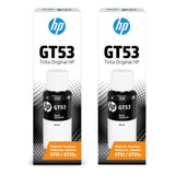 Hp Botellas De Tinta Gt53 Negro Original X2