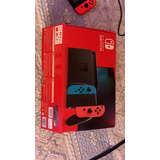 Nintendo Switch 32gb Standard Cor  Vermelho-néon, Azul-néon E Preto