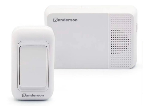 Timbre Alarma A Pilas 200mts Resiste Al Agua Sanderson