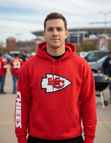 Sudadera Hoodie Chiefs Kansas City Travis Kelce Super Bowl | Envío gratis