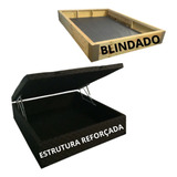  Cama Box Baú Casal 1,38 X 1,88 X 38cm - Reforçada/exclusive