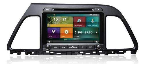 Estereo Dvd Gps Hyundai Sonata 2015-2017 Navegador Touch Hd