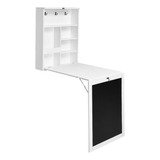 Mesa Convertible De Pared Con Pizarra Blanca Gpl