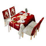 Mantel De Navidad / Cubierta De Silla Con Decoración De Mesa