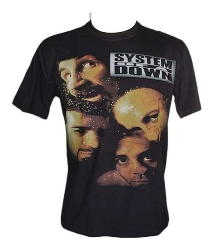 Camiseta System Of A Down Rostos