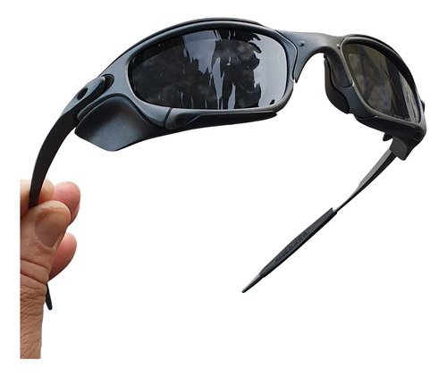 Oculos De Sol Juliet Xmetal + Sideblinders Lente Black +toop