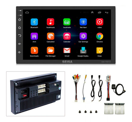 Estéreo Multimedia 7  Con Android Gps Y Cámara De Retroceso