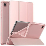 Funda Para Tablet Rosa Traslucida Compatible Con Galaxy Tab