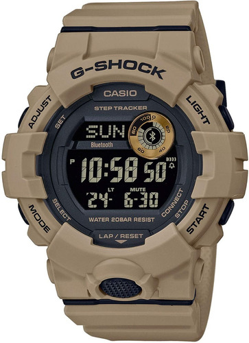Reloj Casio G-shock Gbd800uc-5 Bluetooth Cuenta Pasos Traine
