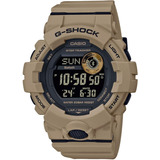 Reloj Casio G-shock Gbd800uc-5 Tan Desierto Táctico Militar