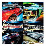 Need For Speed Underground 1 2 + Wanted Y Carbono Pc Digital