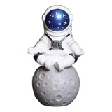 Escultura Lunar De Un Astronauta, Estatuas Decorativas De Co