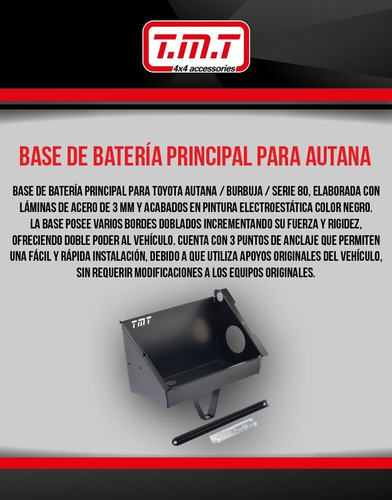 Base De Bateria Principal Para Autana S80 Foto 2