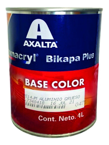 Axalta Bikapa Plus 5514jm Aluminio Grueso 4lts