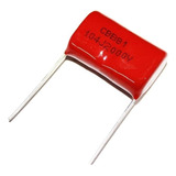 Capacitor Condensador Cbb 2kv 104j 0,1 Uf 100nf Alto Voltaje