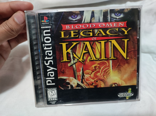 Ps One Blood Omen Legacy Of Kain Playstation 1 Original Blak