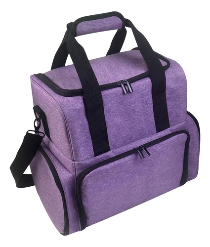 Bolsa De Almacenamiento De Esmalte De Uñas De Doble Capa,