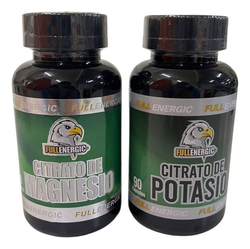 Pack Citrato De Magnesio + Citrato De Potasio (180 Cap)