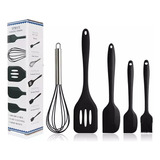 Set De Utensilio De Cocina 5pcs De Silicona Batidor Espátula