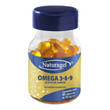 Omega 3, 6 Y 9 C/60 Naturagel/ Aceite Pescado, Linaza, Oliva Sabor Cápsulas