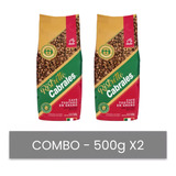 Combo Cafe Grano Ristretto Cabrales Sin Azucar 2x500 Gr