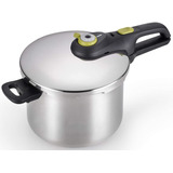 Olla A Presión T-fal, De Acero Inoxidable, 15psi, 5,9lt