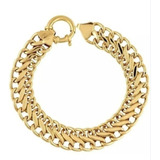 Pulseira Lacraia 11mm Largura Ouro 18k 22cm  14.30 Gramas!