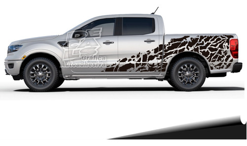 Calco Ford Ranger 2013 - 2022 Torn Laterales + Porton Juego
