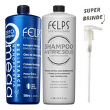 Felps Escova Progressiva Omega Zero + Shampoo Antirresiduo